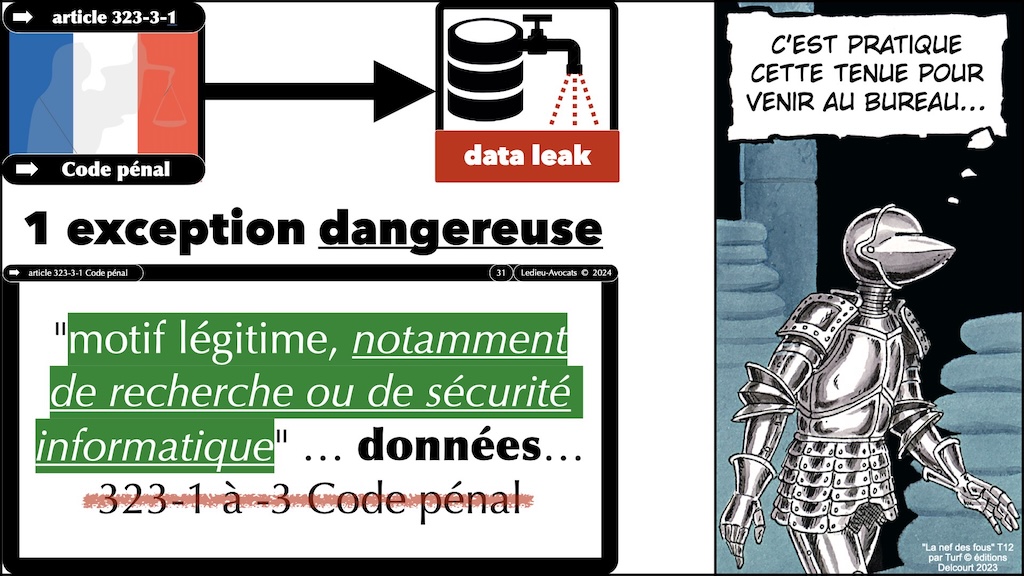 #591 OSINT et Leak c'est légal ou c'est pénal [OSINT-FR ECW 18 novembre 2024] © Ledieu-Avocats 17-11-2024.031