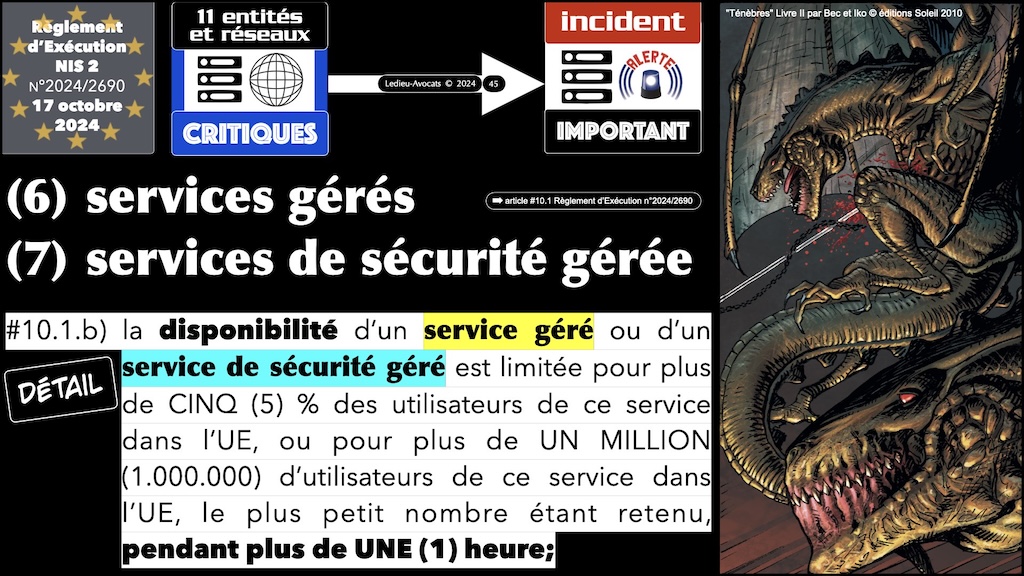 #598 législation cyber spécial MSSP 2022 à 2027 NIS2 LPM CRA IAAct REX NIS2 [TheGreenBow 11 décembre 2024] © Ledieu-Avocats.045