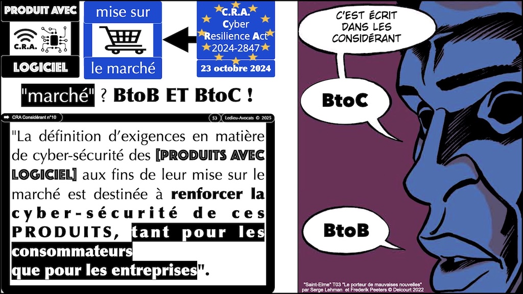 #598 législation cyber spécial MSSP 2022 à 2027 NIS2 LPM CRA IAAct REX NIS2 [TheGreenBow 11 décembre 2024] © Ledieu-Avocats.053