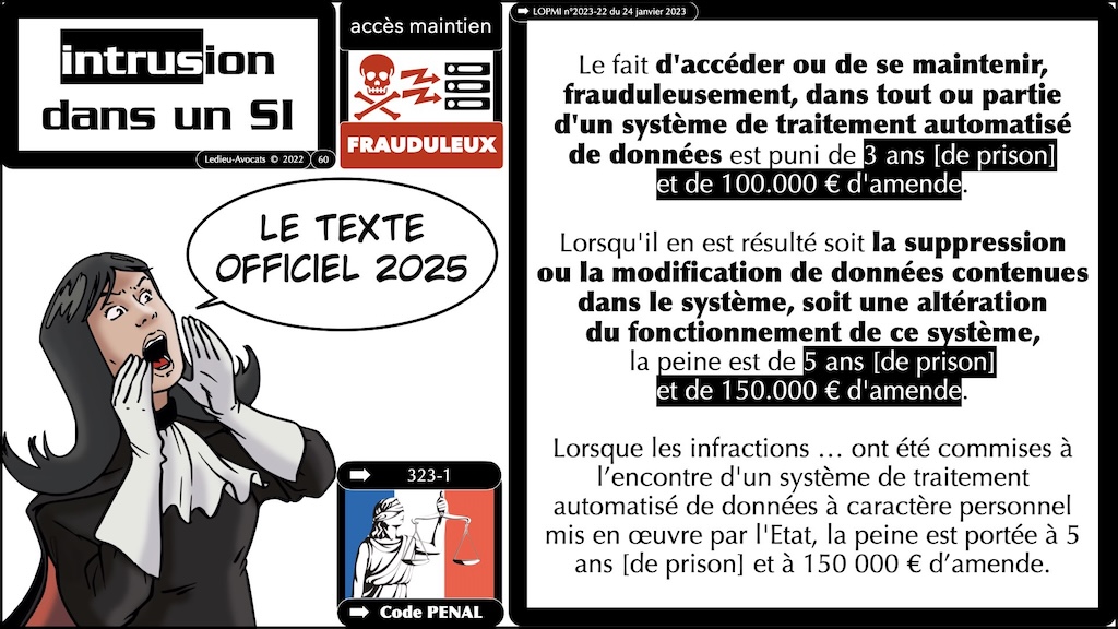 #603 pentest vs intrusion responsabilité pénale civile ENIB Brest [13 janvier 2025] © Ledieu-Avocats.060