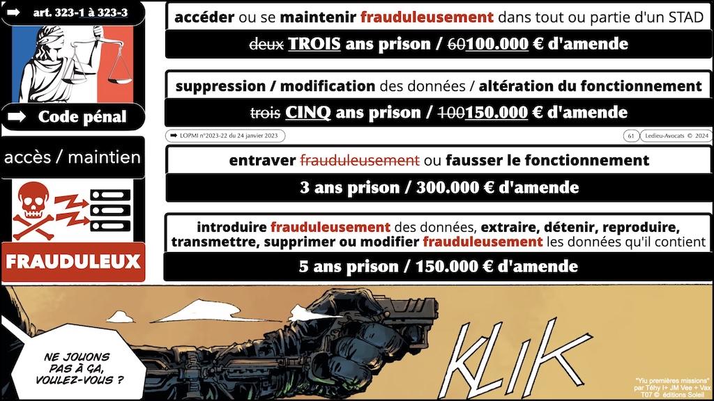 #603 pentest vs intrusion responsabilité pénale civile ENIB Brest [13 janvier 2025] © Ledieu-Avocats.061