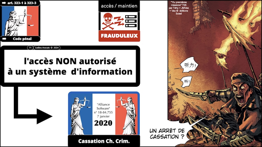#603 pentest vs intrusion responsabilité pénale civile ENIB Brest [13 janvier 2025] © Ledieu-Avocats.071