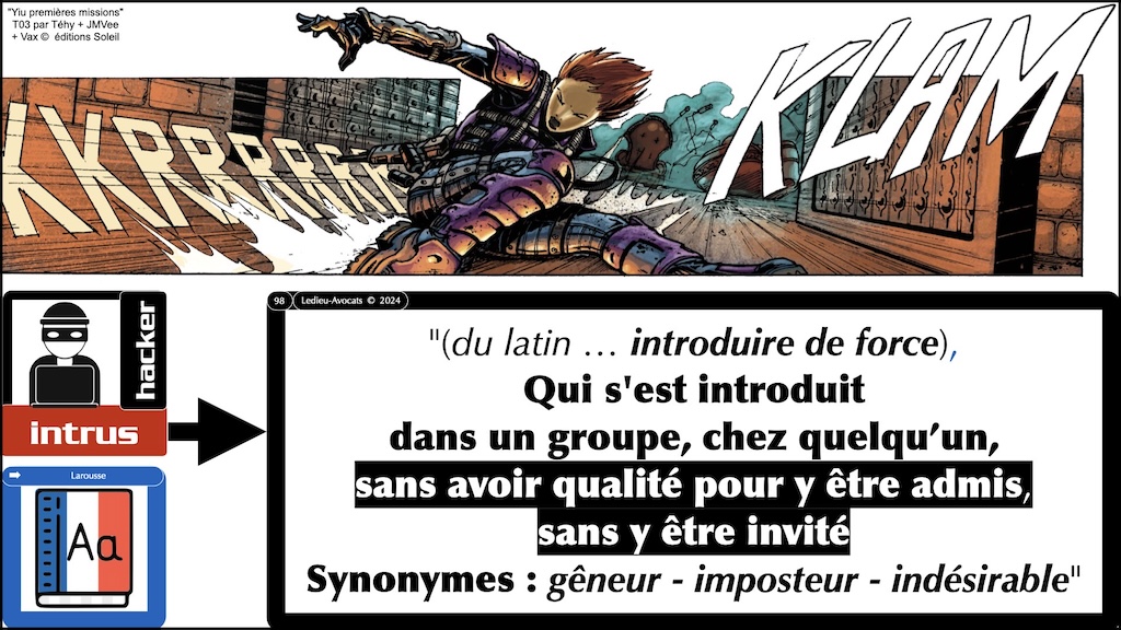 #603 pentest vs intrusion responsabilité pénale civile ENIB Brest [13 janvier 2025] © Ledieu-Avocats.098