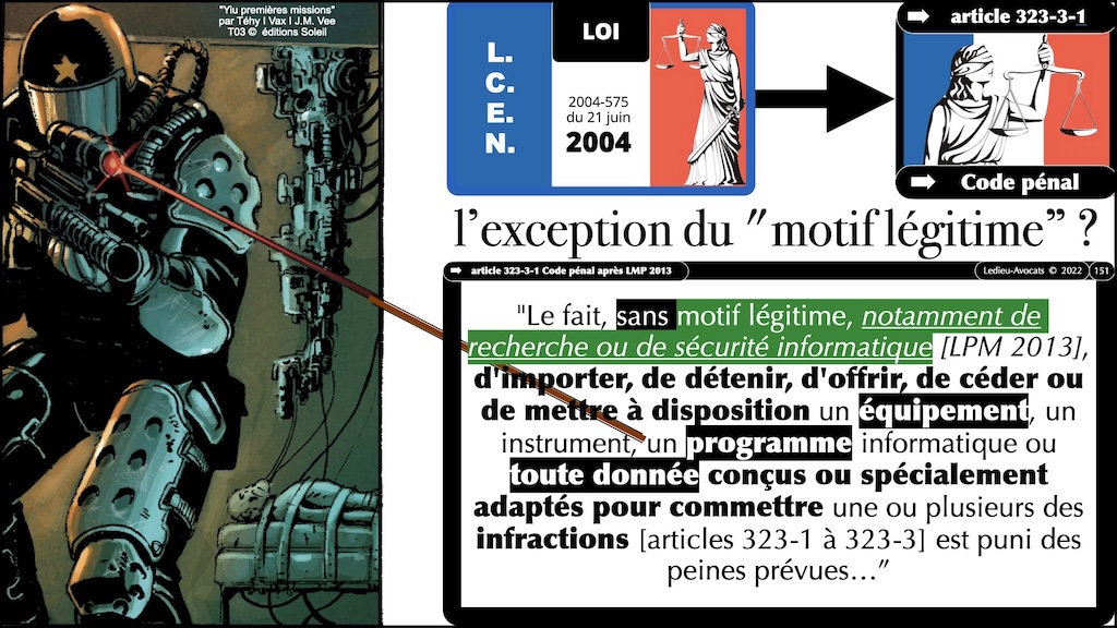 #603 pentest vs intrusion responsabilité pénale civile ENIB Brest [13 janvier 2025] © Ledieu-Avocats.151