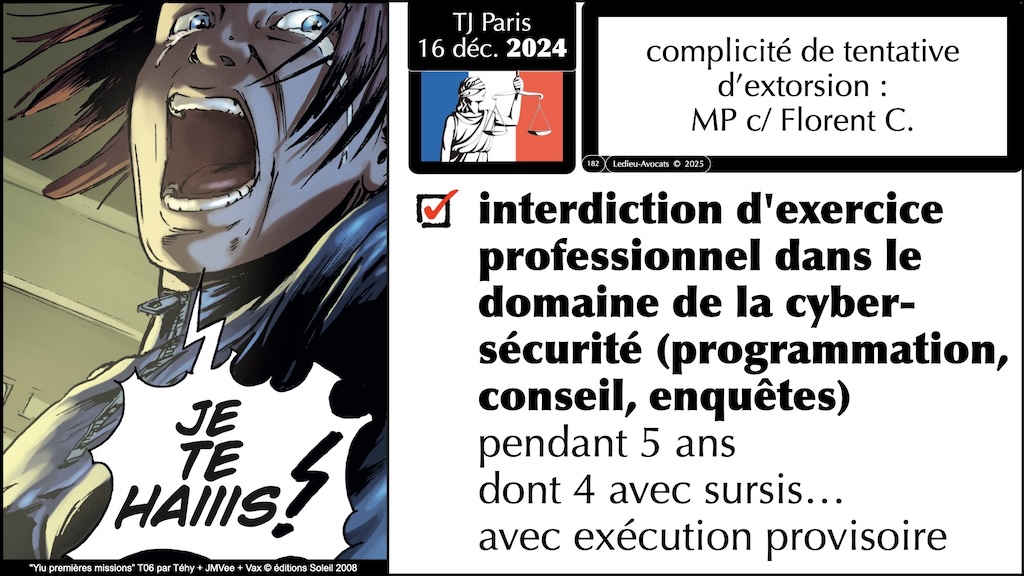 #603 pentest vs intrusion responsabilité pénale civile ENIB Brest [13 janvier 2025] © Ledieu-Avocats.182
