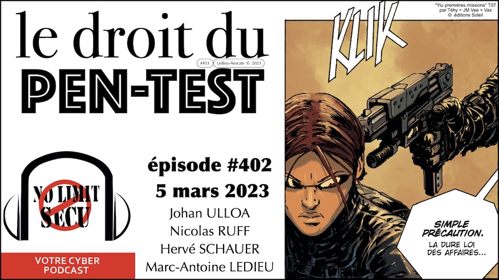 #603 pentest vs intrusion responsabilité pénale civile ENIB Brest [13 janvier 2025] © Ledieu-Avocats.183