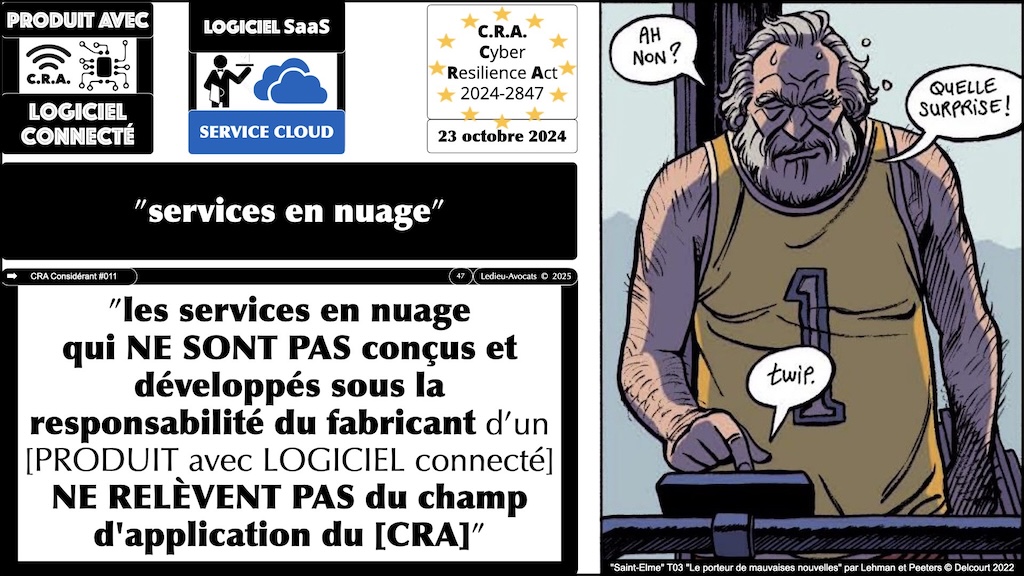 #606 CRA produit comportant des éléments numériques ? Cyber Resilience Act #03 © Ledieu-Avocats.047