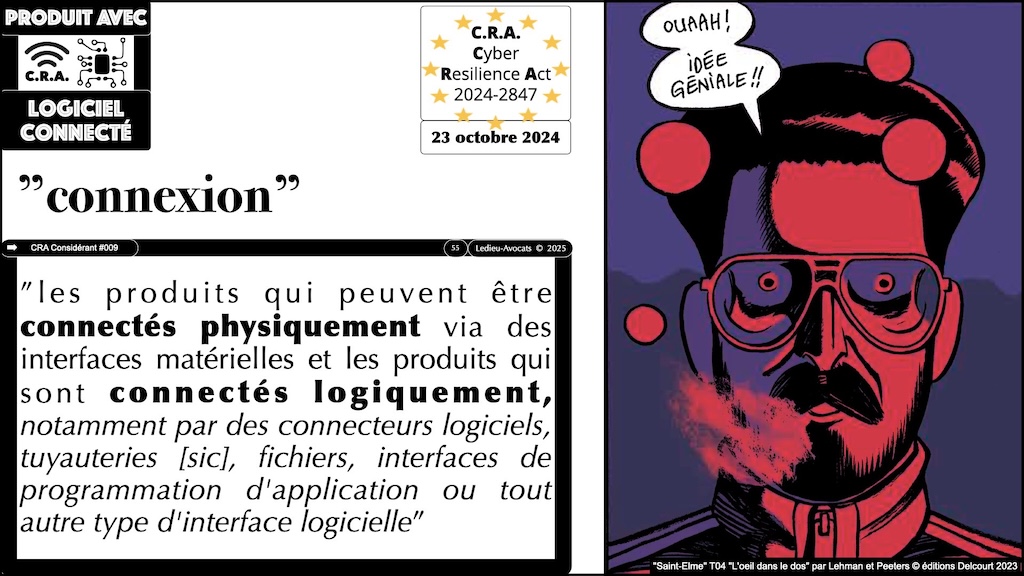 #606 CRA produit comportant des éléments numériques ? Cyber Resilience Act #03 © Ledieu-Avocats.055