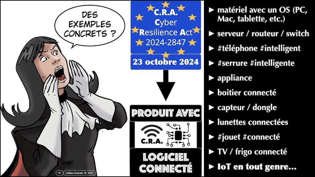 #606 CRA produit comportant des éléments numériques ? Cyber Resilience Act #03 © Ledieu-Avocats.060