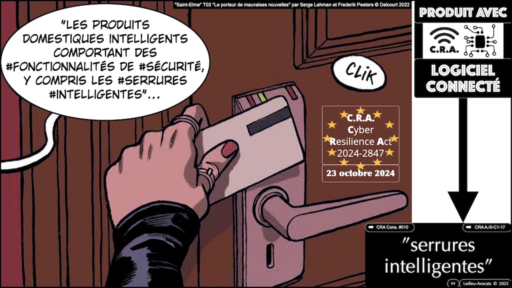 #606 CRA produit comportant des éléments numériques ? Cyber Resilience Act #03 © Ledieu-Avocats.064