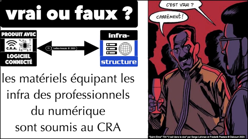 #606 CRA produit comportant des éléments numériques ? Cyber Resilience Act #03 © Ledieu-Avocats.072