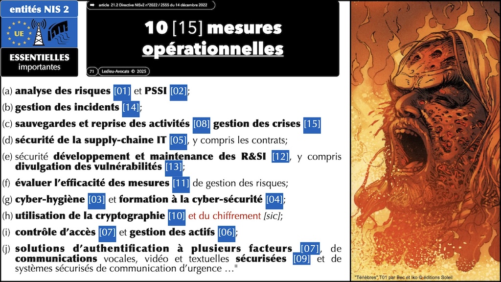 #607 IHEDN législation cyber-sécurité FRANCE et UE [22 janvier 2025] © Ledieu-Avocats.071