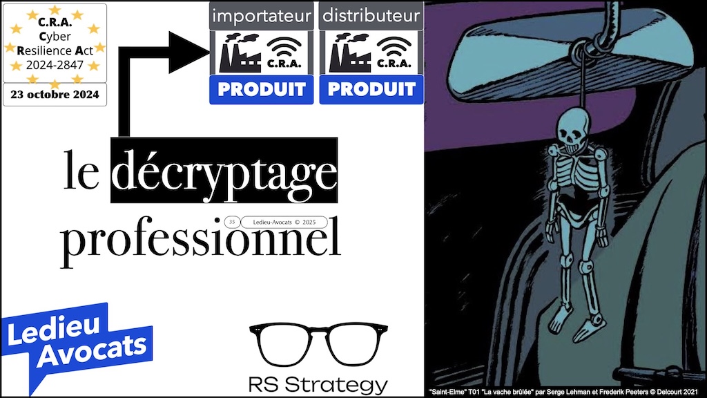 #608 CRA fabricant ? importateur ? distributeur ? les acteurs économiques concernés Cyber Resilience Act #04 © Ledieu-Avocats.035