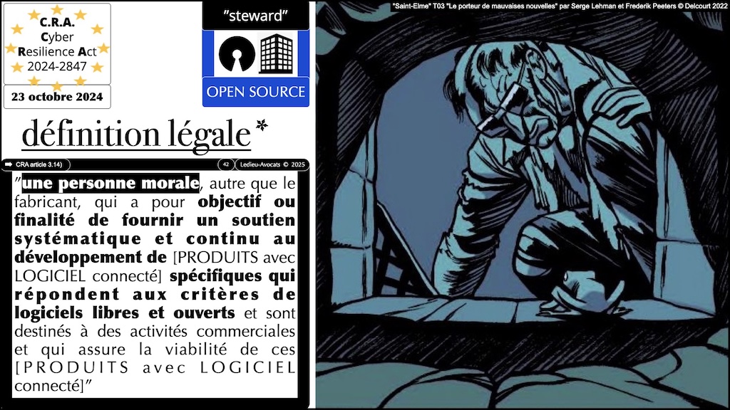 #608 CRA fabricant ? importateur ? distributeur ? les acteurs économiques concernés Cyber Resilience Act #04 © Ledieu-Avocats.042