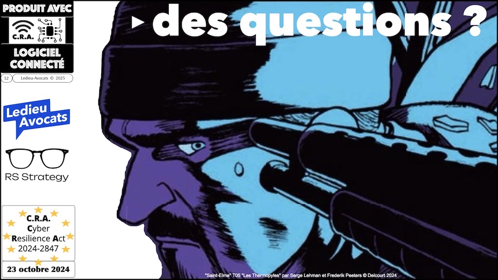 #611 CRA 13 mesures cyber obligatoires pour [PRODUITS avec LOGICIEL connecté] Cyber Resilience Act #06 © Ledieu-Avocats.052