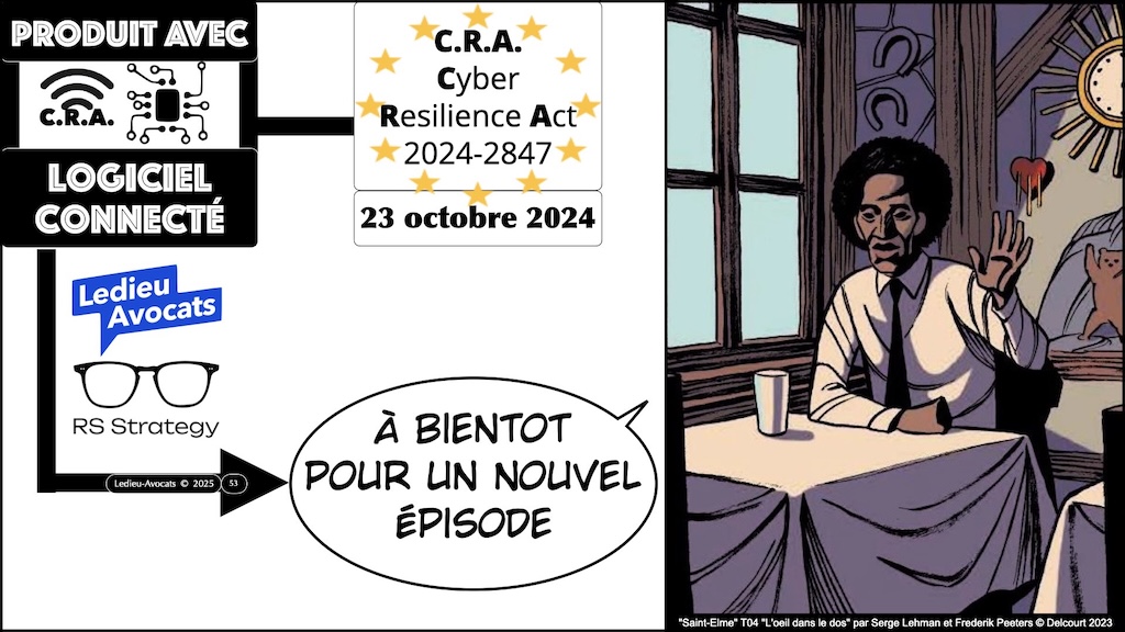 #611 CRA 13 mesures cyber obligatoires pour [PRODUITS avec LOGICIEL connecté] Cyber Resilience Act #06 © Ledieu-Avocats.053