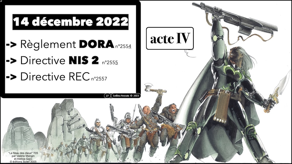 #619 NIS2 DORA CRA ? législation cyber-sécurité Security Scorecard [18 mars 2025] © Ledieu-Avocats.027