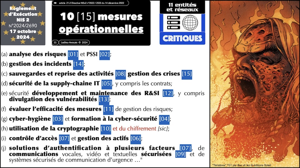#619 NIS2 DORA CRA ? législation cyber-sécurité Security Scorecard [18 mars 2025] © Ledieu-Avocats.055