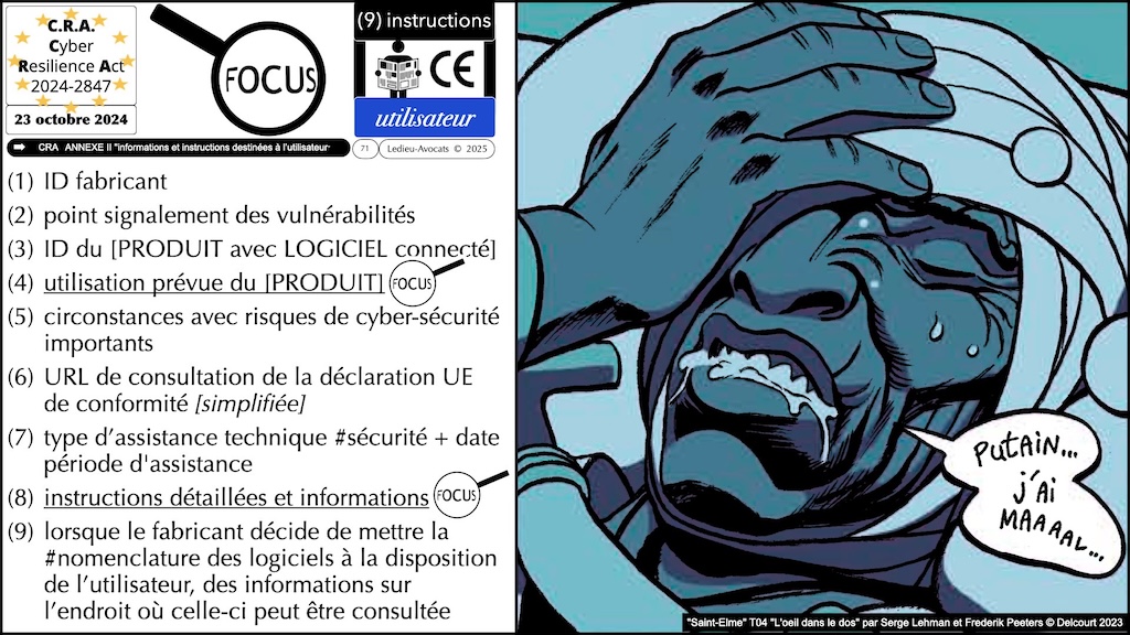 #619 NIS2 DORA CRA ? législation cyber-sécurité Security Scorecard [18 mars 2025] © Ledieu-Avocats.071
