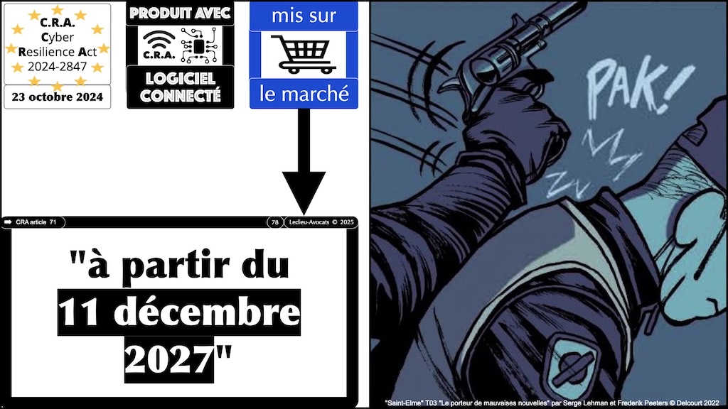 #619 NIS2 DORA CRA ? législation cyber-sécurité Security Scorecard [18 mars 2025] © Ledieu-Avocats.078