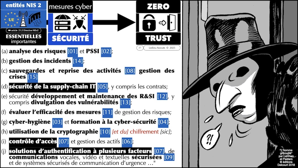 #623 NIS2 ZERO TRUST et prestataire IT sous-traitant - QUI doit faire QUOI ? QUI est responsable ? [FIC Forum In Cyber 1er avril 2025] © Ledieu-Avocats 22-03-2025.027