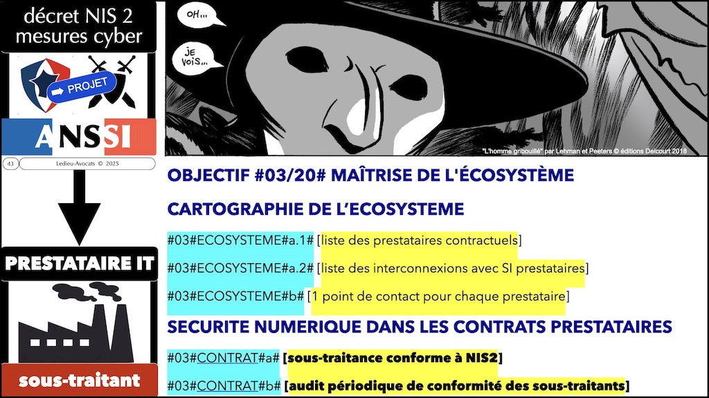 #623 NIS2 ZERO TRUST et prestataire IT sous-traitant - QUI doit faire QUOI ? QUI est responsable ? [FIC Forum In Cyber 1er avril 2025] © Ledieu-Avocats 22-03-2025.043