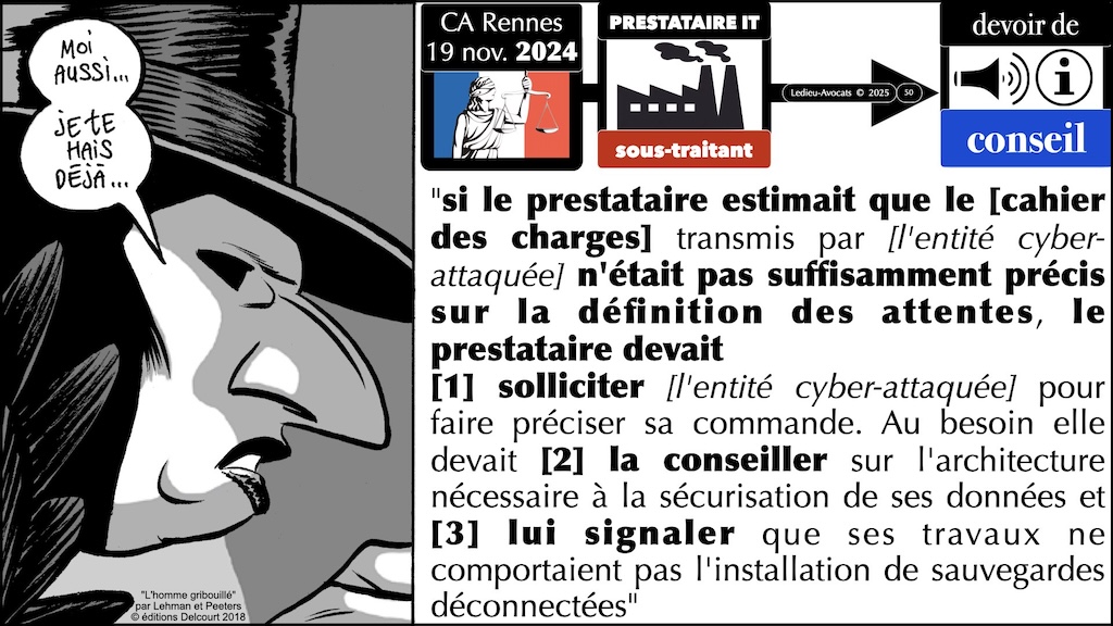 #623 NIS2 ZERO TRUST et prestataire IT sous-traitant - QUI doit faire QUOI ? QUI est responsable ? [FIC Forum In Cyber 1er avril 2025] © Ledieu-Avocats 22-03-2025.050