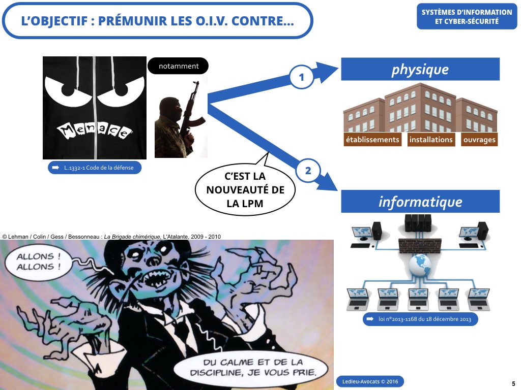 cybersécurité système Information OIV Ledieu avocat contrat droit nouvelles technologies logiciel SaaS DMP web métadonnées personnelles vFR4.11.005