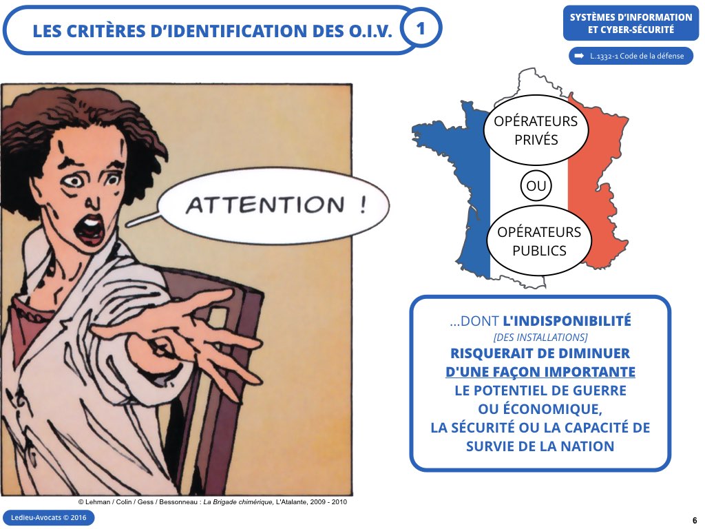 cybersécurité système Information OIV Ledieu avocat contrat droit nouvelles technologies logiciel SaaS DMP web métadonnées personnelles vFR4.11.006