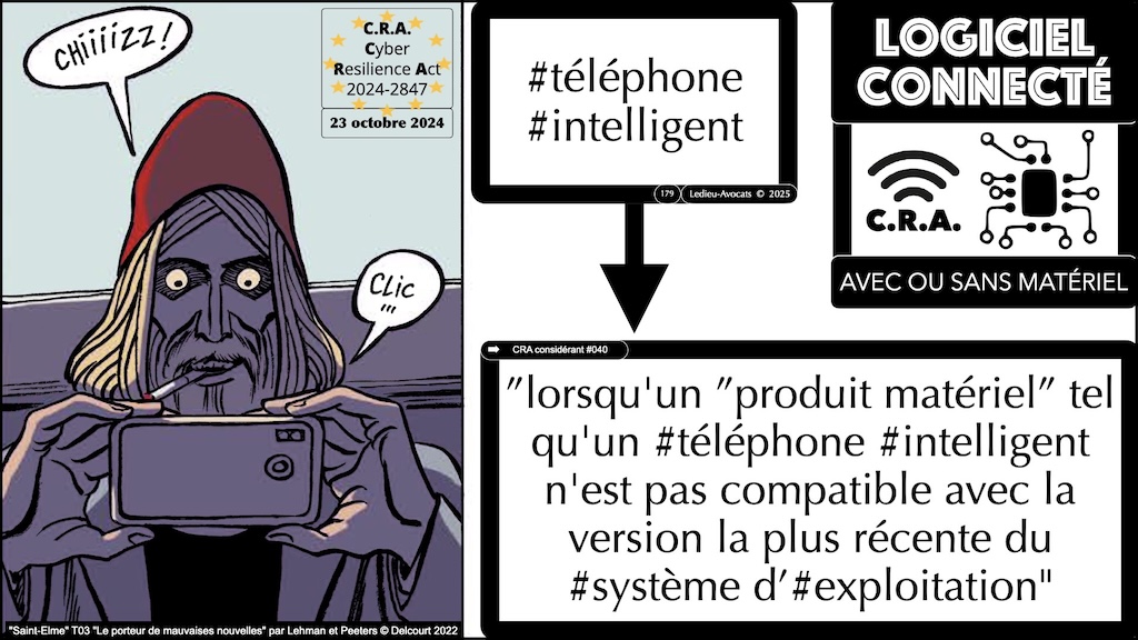 #624 CRA logiciel saas cloud que prévoit le Cyber Resilience Act #10 © Ledieu-Avocats 2025.042