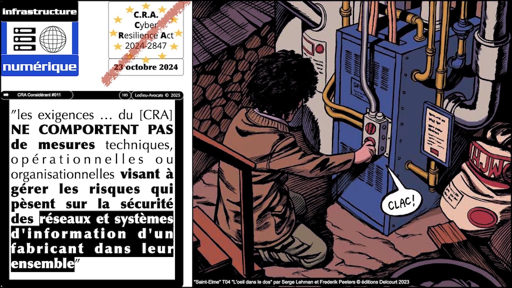#624 CRA logiciel saas cloud que prévoit le Cyber Resilience Act #10 © Ledieu-Avocats 2025.048