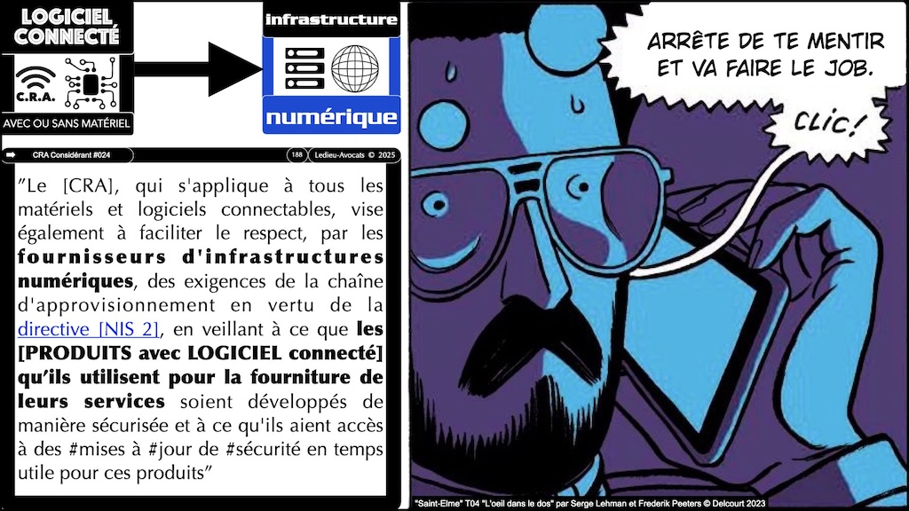 #624 CRA logiciel saas cloud que prévoit le Cyber Resilience Act #10 © Ledieu-Avocats 2025.051