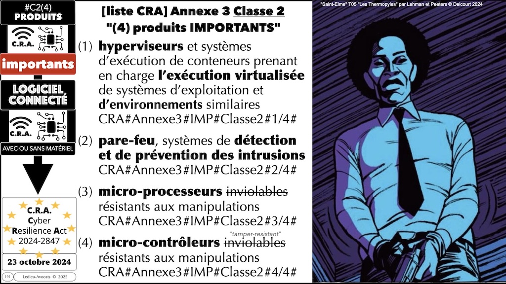 #624 CRA logiciel saas cloud que prévoit le Cyber Resilience Act #10 © Ledieu-Avocats 2025.054