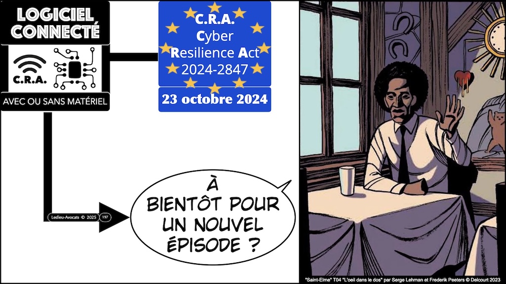 #624 CRA logiciel saas cloud que prévoit le Cyber Resilience Act #10 © Ledieu-Avocats 2025.060
