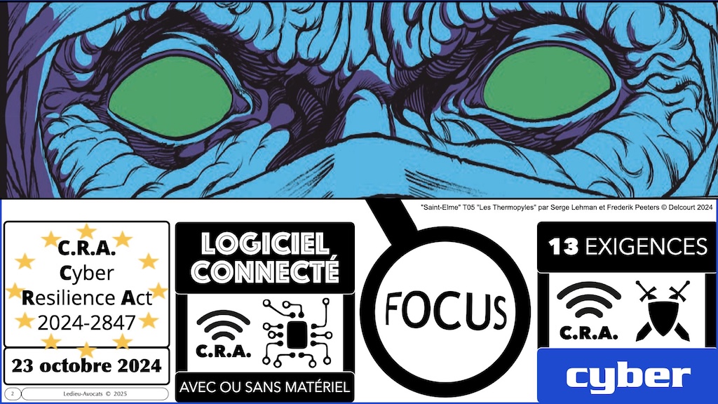 #629 CRA exigences cyber et vulnérabilités expliquées à ma grand mère podcast part 2 © Ledieu-Avocats 2025.002