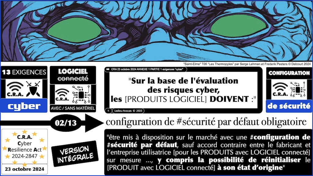 #629 CRA exigences cyber et vulnérabilités expliquées à ma grand mère podcast part 2 © Ledieu-Avocats 2025.006
