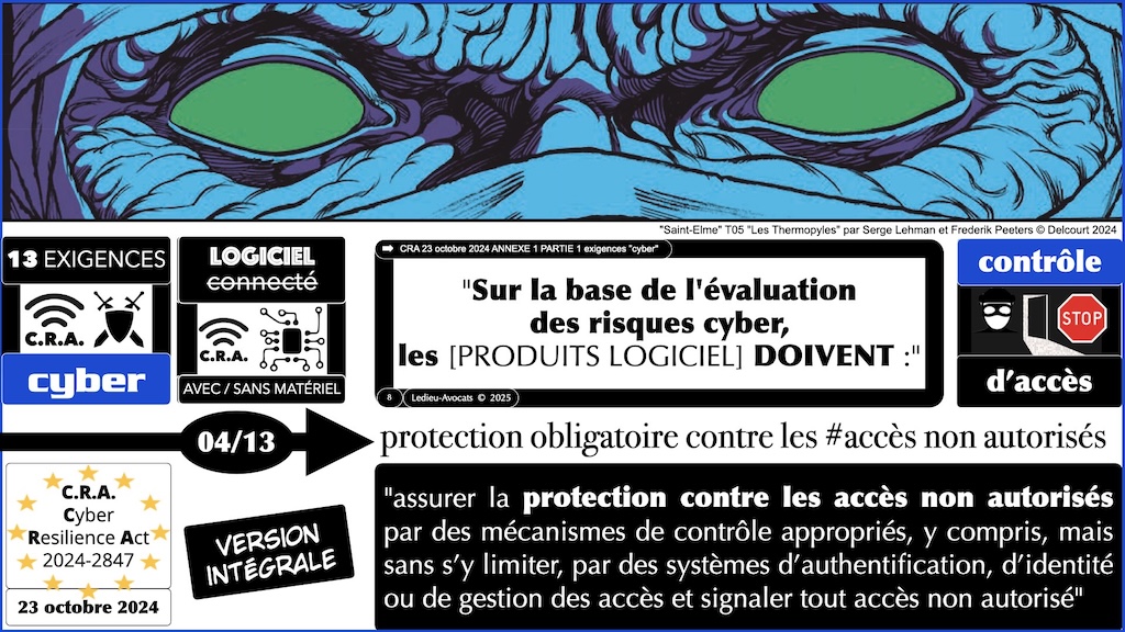 #629 CRA exigences cyber et vulnérabilités expliquées à ma grand mère podcast part 2 © Ledieu-Avocats 2025.008