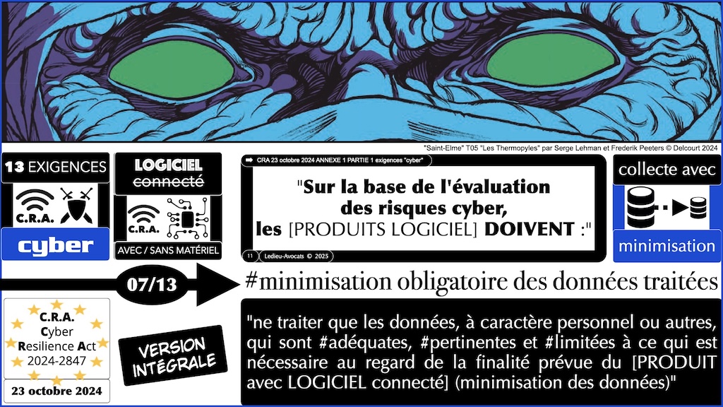 #629 CRA exigences cyber et vulnérabilités expliquées à ma grand mère podcast part 2 © Ledieu-Avocats 2025.011
