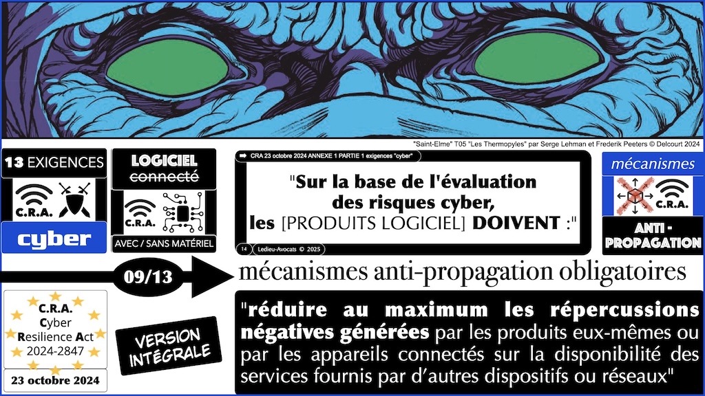 #629 CRA exigences cyber et vulnérabilités expliquées à ma grand mère podcast part 2 © Ledieu-Avocats 2025.014