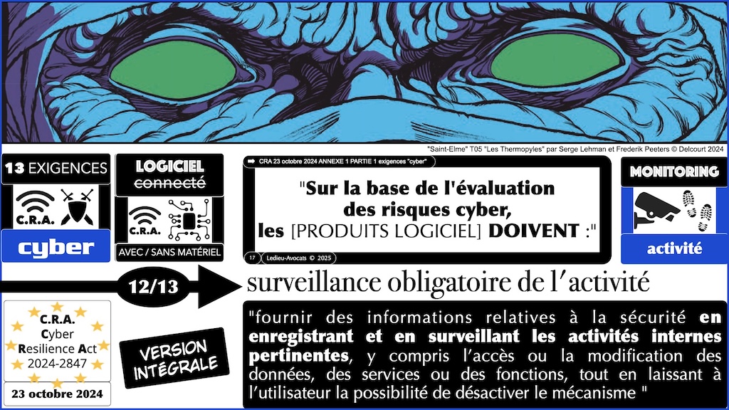 #629 CRA exigences cyber et vulnérabilités expliquées à ma grand mère podcast part 2 © Ledieu-Avocats 2025.017