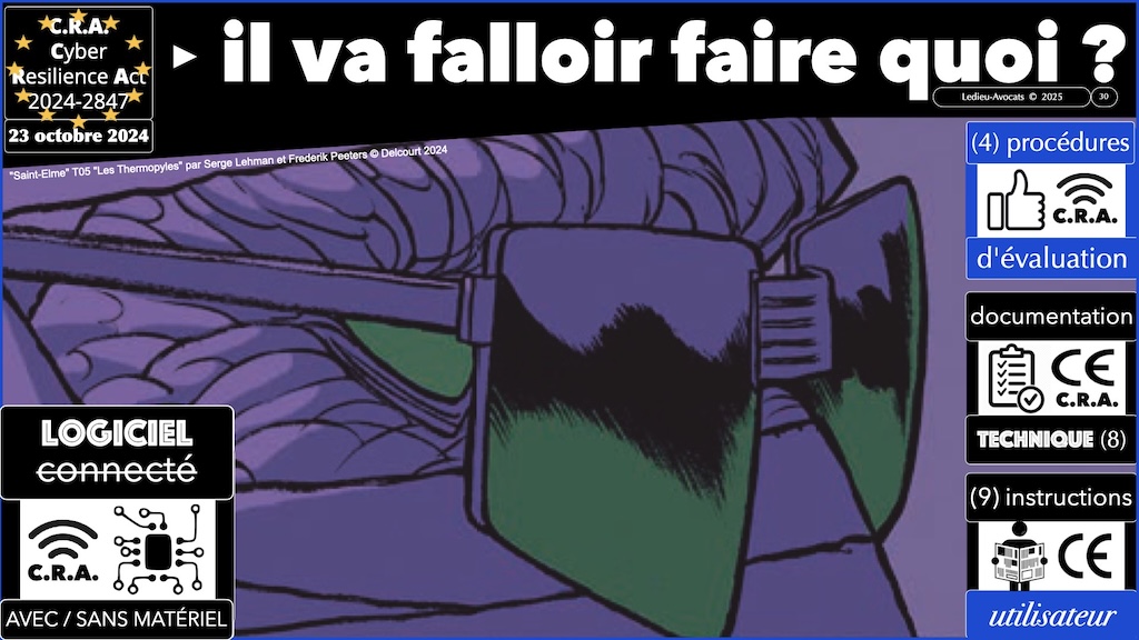 #629 CRA exigences cyber et vulnérabilités expliquées à ma grand mère podcast part 2 © Ledieu-Avocats 2025.030