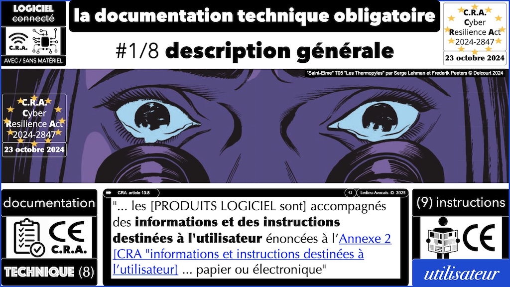 #629 CRA exigences cyber et vulnérabilités expliquées à ma grand mère podcast part 2 © Ledieu-Avocats 2025.042