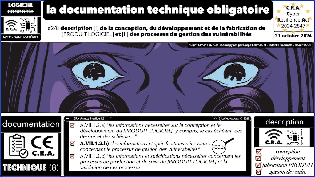 #629 CRA exigences cyber et vulnérabilités expliquées à ma grand mère podcast part 2 © Ledieu-Avocats 2025.043