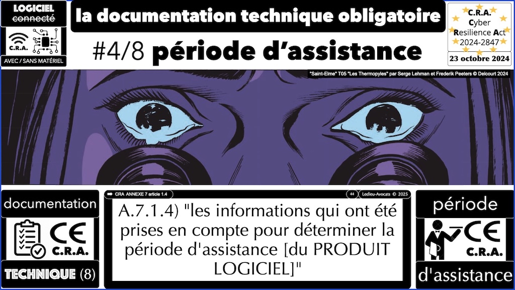 #629 CRA exigences cyber et vulnérabilités expliquées à ma grand mère podcast part 2 © Ledieu-Avocats 2025.044