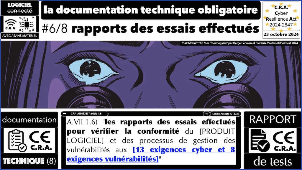 #629 CRA exigences cyber et vulnérabilités expliquées à ma grand mère podcast part 2 © Ledieu-Avocats 2025.046