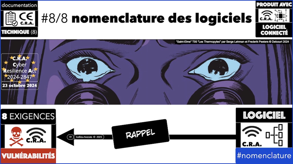 #629 CRA exigences cyber et vulnérabilités expliquées à ma grand mère podcast part 2 © Ledieu-Avocats 2025.049