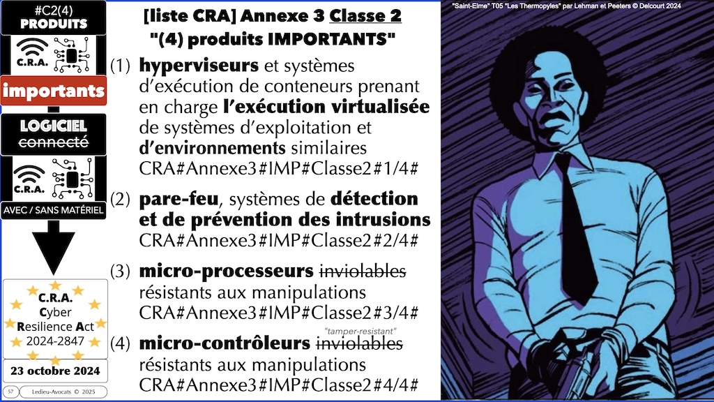 #629 CRA exigences cyber et vulnérabilités expliquées à ma grand mère podcast part 2 © Ledieu-Avocats 2025.057