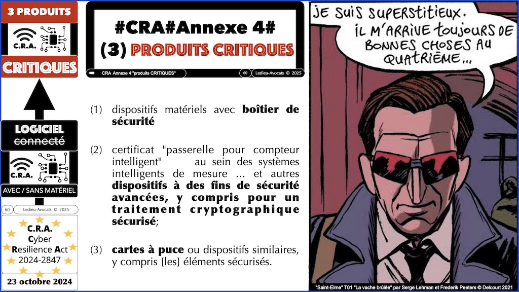 #629 CRA exigences cyber et vulnérabilités expliquées à ma grand mère podcast part 2 © Ledieu-Avocats 2025.060