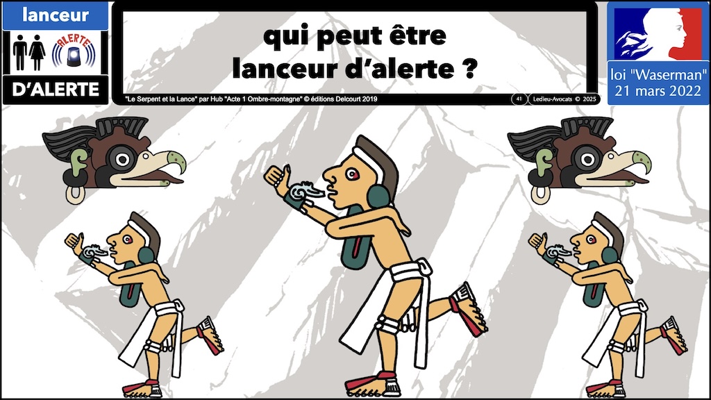 #633 Lanceur d'alerte QUI peut se prévaloir de la protection de la loi Waserman © Ledieu-Avocats 2025.041