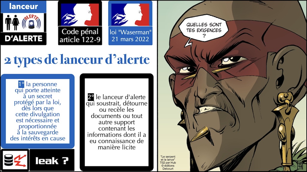 #633 Lanceur d'alerte QUI peut se prévaloir de la protection de la loi Waserman © Ledieu-Avocats 2025.044